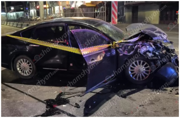 Իսակովի պողոտայում բախվել են «Nissan Teana»-ն և «Ford Transit»-ը. կան տուժածներ